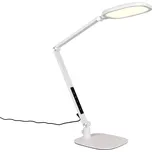 Trio 535810131 LED stolní lampička SERVO | 14W integrovaný LED zdroj | 1400lm | 3000+4200+6500K | s vypínačem | stmívač + sada - Trio LED žárovka 2x10W | E27 | 3000K | 806lm