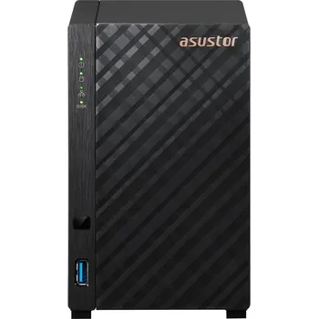 Interní pevný disk AUS Asustor AS1102TL úložný server NAS Mini Tower Realtek RTD1619B 1 GB DDR4 0 TB ADM Černá