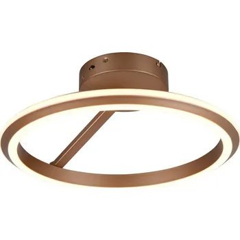 Trio 635510165 LED přisazené stropní svítidlo AMADOR | 34W integrovaný LED zdroj | 4000lm | 2300+3000+4000K | Trio - SwitchDimmer + Trio 983-3400 3x LED žárovka TROPFEN 1x4W | E14 | 470lm | 3000K