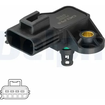 Čidlo automobilu Senzor tlaku sacího potrubí DELPHI PS10227
