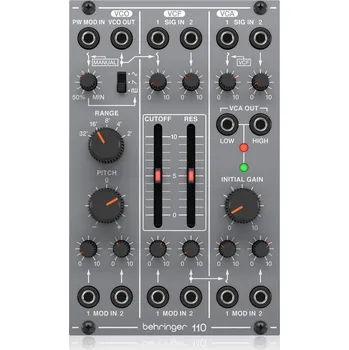 Bezpečnostní kamera Modul Behringer 110 VCO/VCF/VCA pro Eurorack