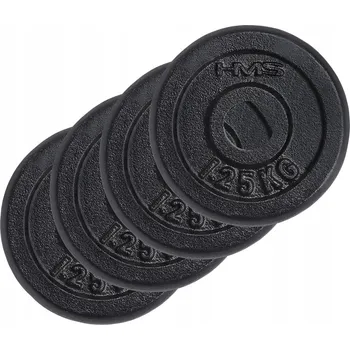 Železné Kotouče Závaží na Osa Činky pro Silový Trénink 4x1,25 kg