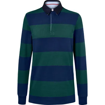 Pánské tričko 619894 - Tchibo - Polokošile s dlouhým rukávem - pro muže - vel. L 52/54 - barva: modrá/s proužky