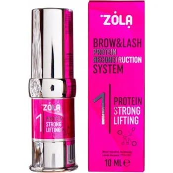 Péče o řasy a obočí Zola Systém pro laminaci obočí a řas Liftingový protein 10 ml
