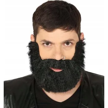 ČERNÝ VOUS BRADA NÁMOŘNÍKA GANGSTERA S KNOUREM