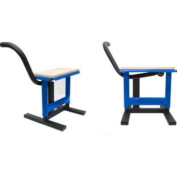 Osvětlení pro motocykl BIKETEC stojan/zvedák/podstavec motocyklu CROSS barva modrá-černá (BIKETEC stojan/zvedák/podstavec motocyklu CROSS barva modrá-černá)