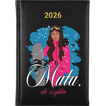 Kalendář Knižní kalendář 2026 A5 FunnyCase černý