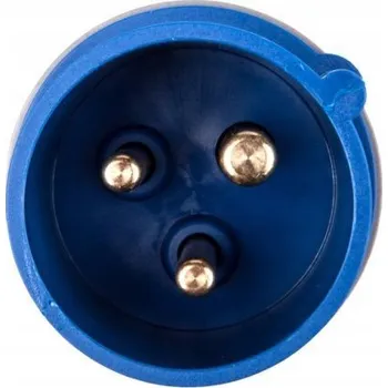 Elektrická zásuvka Elektrická Zásuvka hermetická Pce modrá