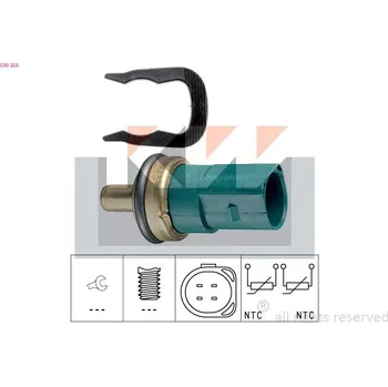 Čidlo automobilu Snímač, teplota chladiva KW 530 258