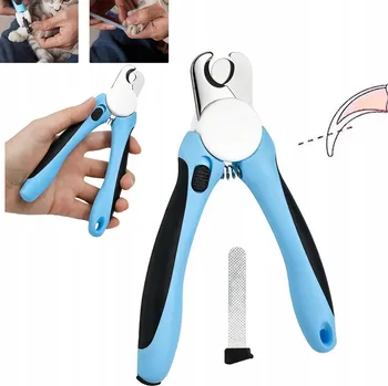Kosmetika pro psa STŘÍHAČ DRÁPKŮ PRO PSA KOČKU A KRÁLÍKA + PILNÍK, KLEŠTĚ, NŮŽKY