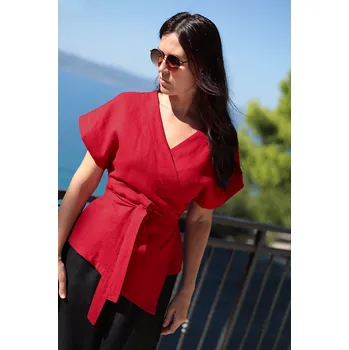 Dámská halenka Lotika 100% lněná halenka Lotika 1048296