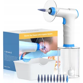 Čistič uší Bezdrátový irigátor pro čištění uší, zařízení na vyplachování ušního mazu