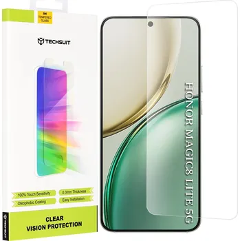 Techsuit – sklo Clear Vision – Honor Magic8 Lite – průhledné
