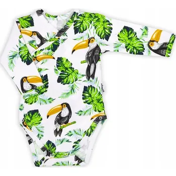 Kojenecký body Kojenecké body s dlouhým rukávem a zipem Nicol , vel. 62