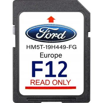 IP kamera Mapa do navigace Ford Evropa, SD karta