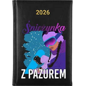 Kalendář Knižní kalendář 2026 A5 FunnyCase černý