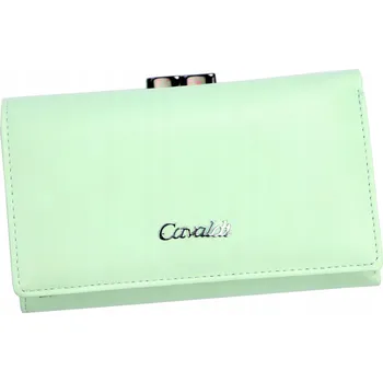 Peněženka Cavaldi dámská peněženka z pravé kůže zelená PX23-DNM-6697 MINT