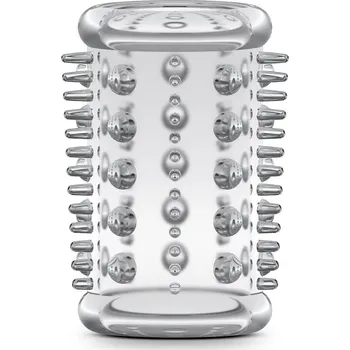 Návlek na penis Obal na penis Blush Stay Hard 03 Transparentní (Ø 3,2 cm)