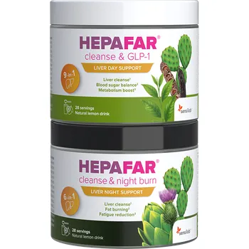 Sada Hepafar Den a Noc – Kompletní systém pro detoxikaci jater