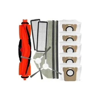 Sada příslušenství pro robotický vysavač Kartáče, HEPA filtry pro vysavač XIAOMI Mi Robot H40 White EU (BHR07XBEU) sada mopů a sáčky 12ks