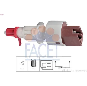 Spínač, ovládání spojky (GRA) FACET 7.1157