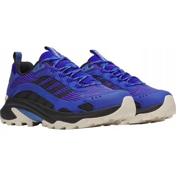 Pánská treková obuv Trekové turistické boty nízké Merrell MOAB Speed 2 GTX Sapphire 49