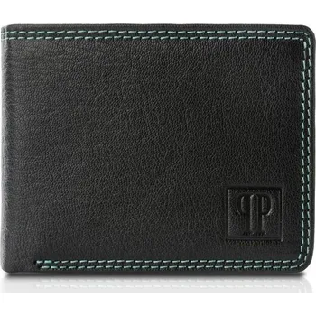 Peněženka Peněženka Paolo Peruzzi , přírodní kůže, černá - muž