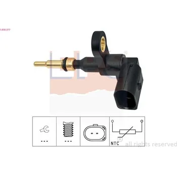 Čidlo automobilu Snímač, teplota chladiva EPS 1.830.377