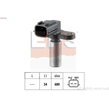 Čidlo automobilu Snímač, poloha vačkového hřídele EPS 1.953.276