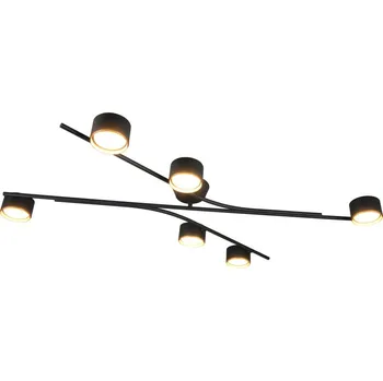 Trio 669000680 přisazené stropní svítidlo CODA | 10W GX53 + STOLNÍ VENTILÁTOR SE ZVLHČOVAČEM VZDUCHU ICECUBE - RGB