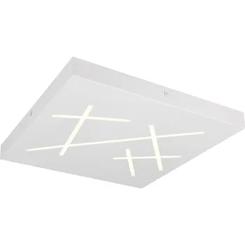 Trio 630810131 LED přisazené stropní svítidlo SNIP | 24W integrovaný LED zdroj | 2800lm | 2700-6500K | stmívač | dálkové ovládání | noční světlo + sada - Trio LED žárovka 2x10W | E27 | 3000K | 806lm