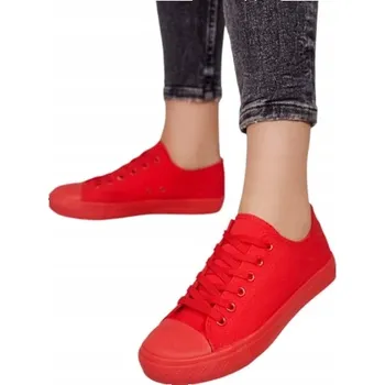 Dámské tenisky ČERVENÉ DÁMSKÉ TENISKY HIRRI 39