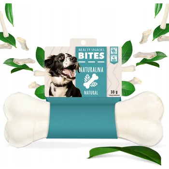 Pamlsek pro psa Kost pro PSA Lisovaná PŘÍRODNÍ 10 cm Kousací PAMLSEK Žvýkací HOVĚZÍ