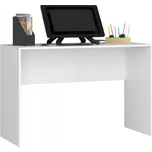 Obdélníkový psací stůl Akord 120 x 50 x 79 cm bílý
