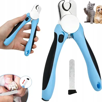 Kosmetika pro psa Kleště na stříhání drápků pro psa kočku s pilníkem - nůžky na drápky