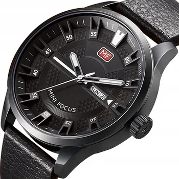 Hodinky Pánské hodinky MINI FOCUS analogové, řemínek, datumovka