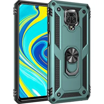 Pouzdro na mobilní telefon Zadní Kryt Erbord pro Xiaomi Redmi Note 9 Pro, Redmi Note 9s zelený