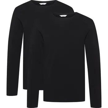 Sada pánského spodního prádla Pánské tričko s dlouhým rukávem Move Henderson 2-balení | černé XL