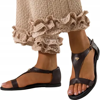 Dámské sandále Casu dámské sandály 2648-107 s plochým podpatkem, velikost 41