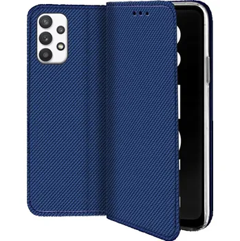 Pouzdro na mobilní telefon Flipové pouzdro Erbord pro Samsung Galaxy A32 5G, modré