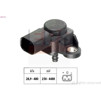 Čidlo automobilu Senzor tlaku sacího potrubí EPS 1.993.175