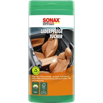 Čisticí ubrousky na kůži Sonax Leder Pflege Tücher (25 Pack)