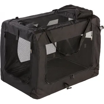 přepravka pro zvíře Economy potah černý 2XL 91*64*64cm