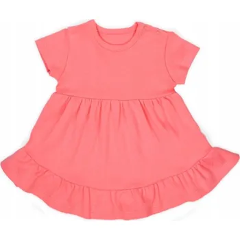 Dívčí šaty Dětské bavlna šaty Nicol nad kolena, velikost 74