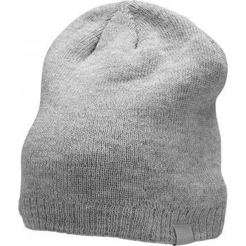 Čepice 4F zimní čepice beanie šedá, univerzální velikost