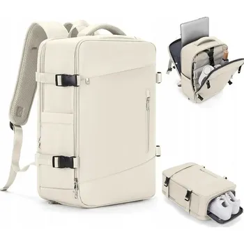 Městský batoh Batoh kabinový USB voděodolný příruční zavazadlo 46×32×16 notebook 15,6