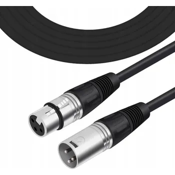 Audio kabel Kabel XLR - XLR 2m Shudder PREMIUM HQ bavlna měď ofc