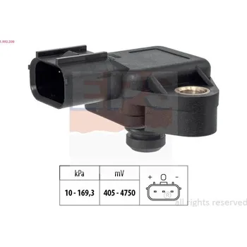 Čidlo automobilu Snímač barometrického tlaku vzduchu EPS 1.993.209