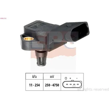 Čidlo automobilu Snímač, plnicí tlak EPS 1.993.112