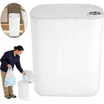 Odpadkový koš Automatický odpadkový koš bezdotykový s čidlem do domácnosti kanceláře 18l